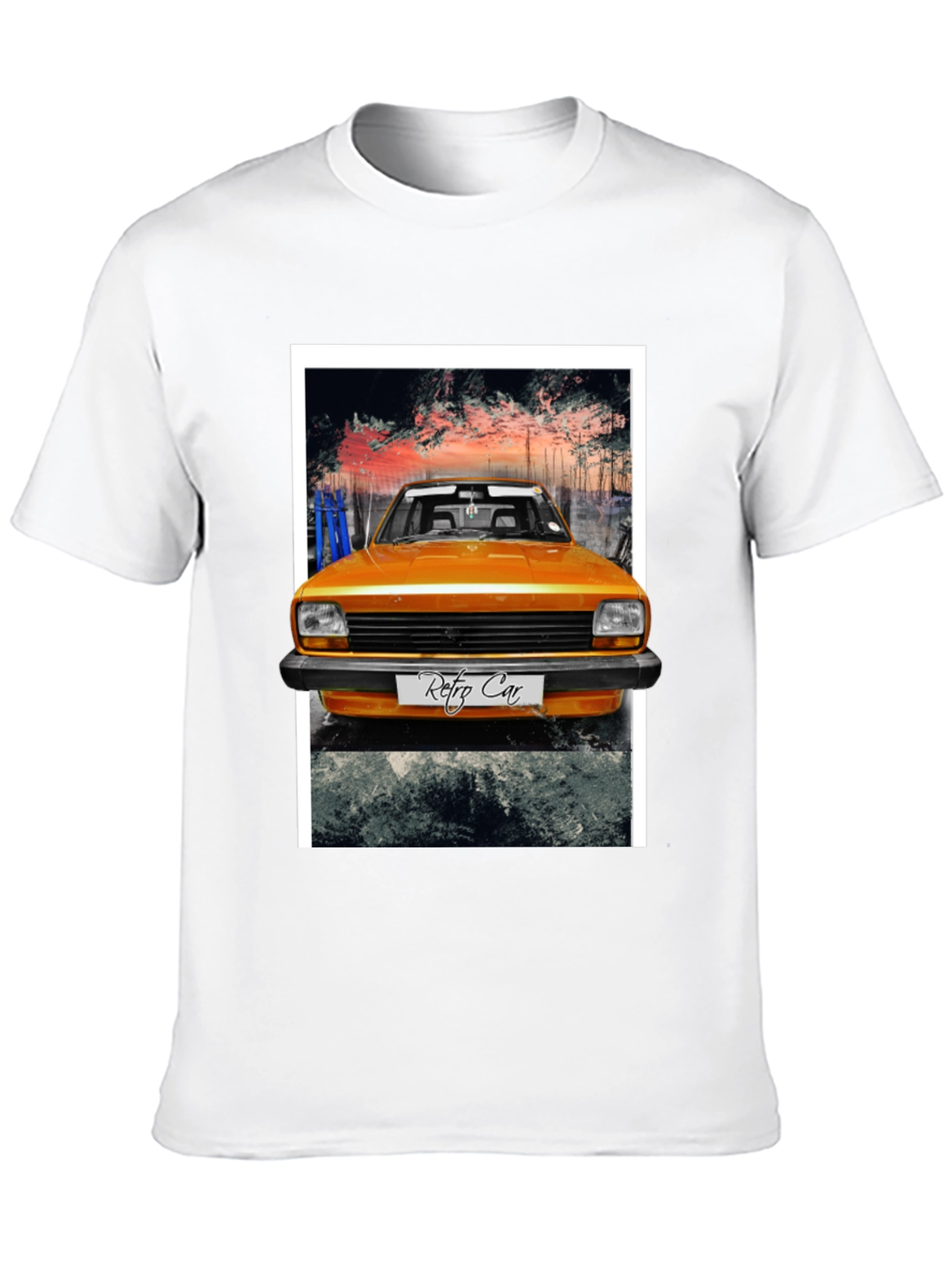 Retro Car Graphic T-Shirt - Cool Vintage Style