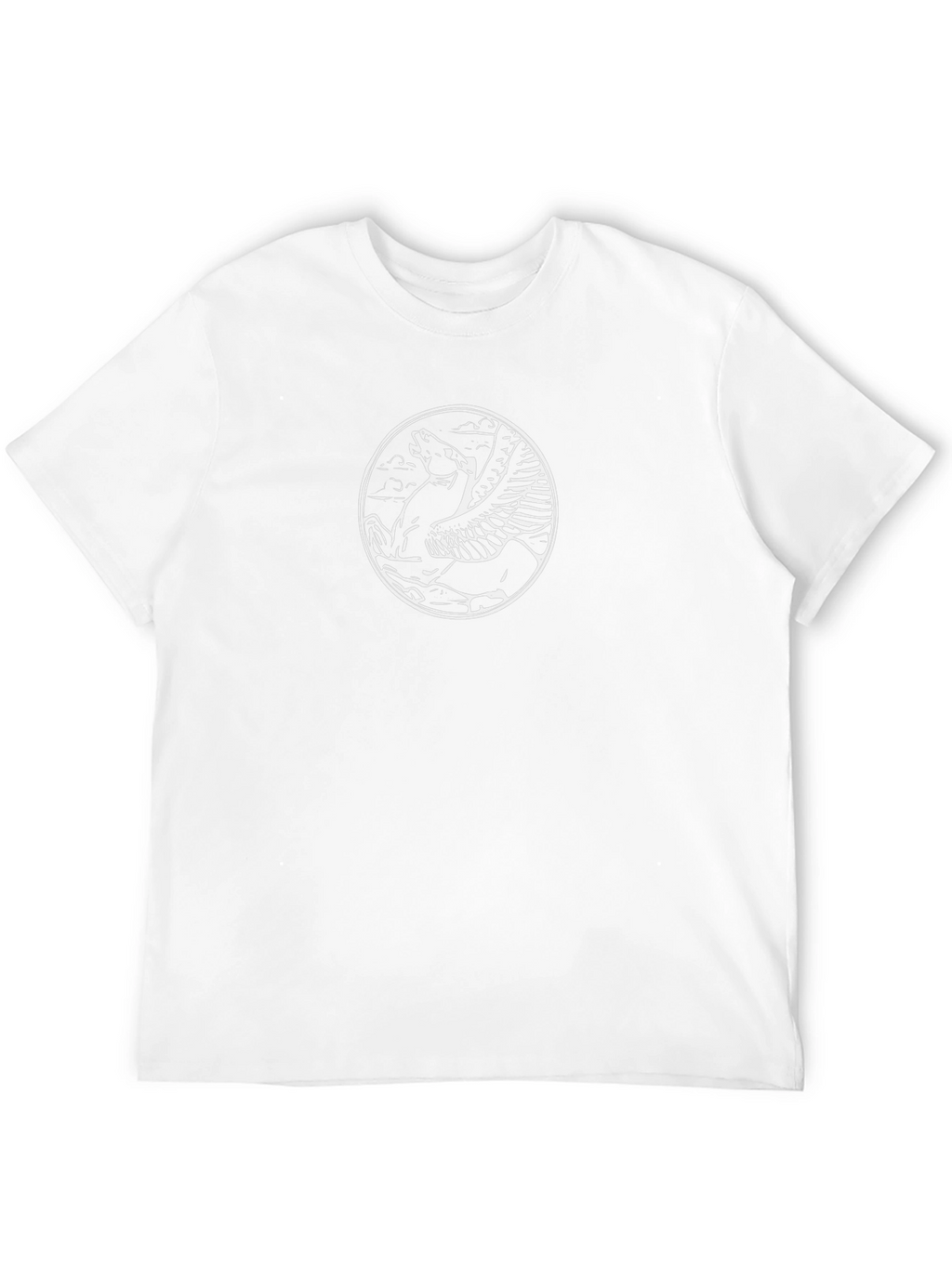 Pegasus Graphic Black T-Shirt