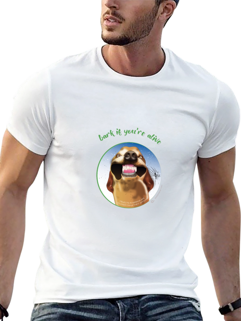 Bark If Youre Alive Graphic Tee