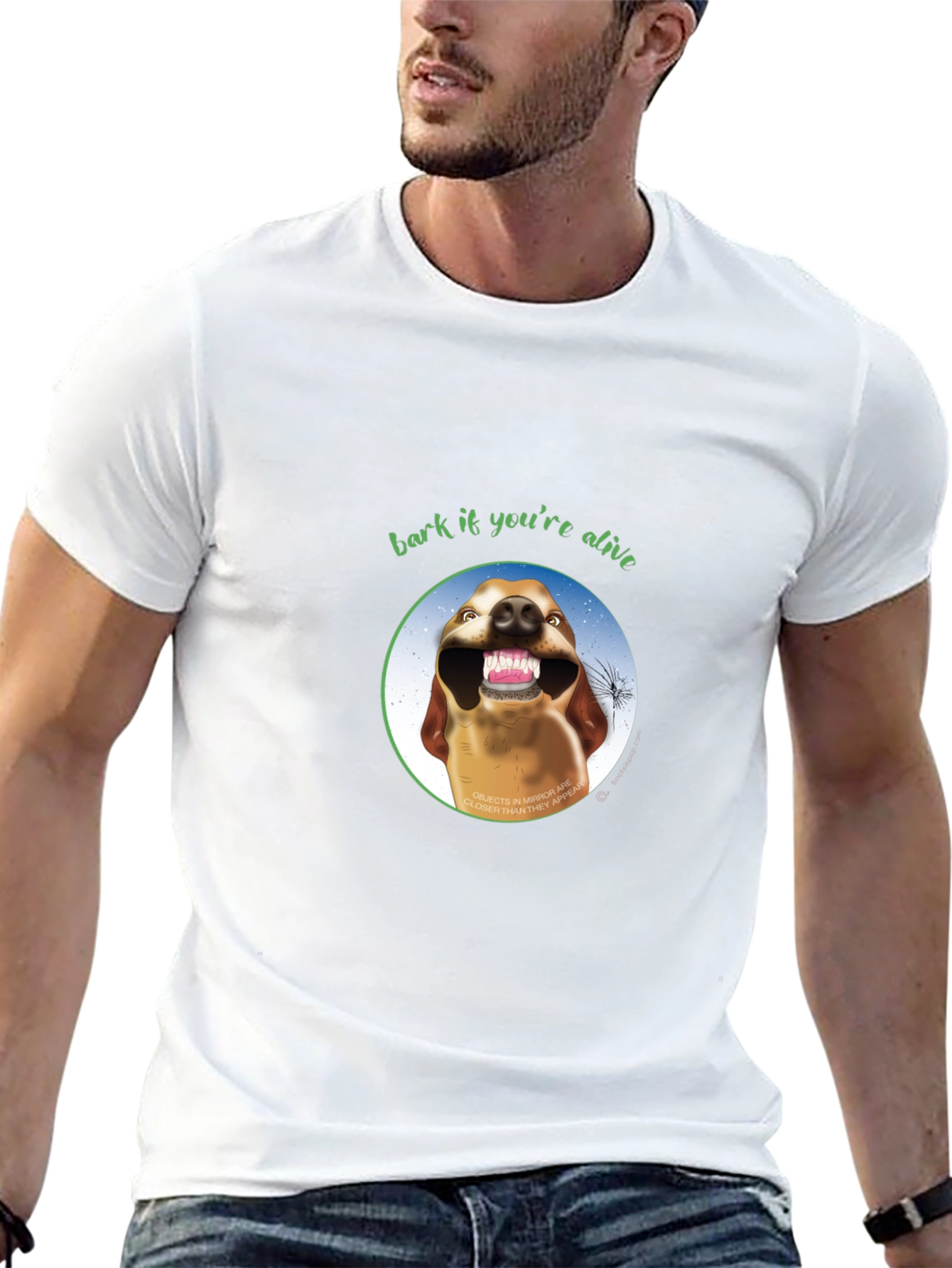 Bark If Youre Alive Graphic Tee