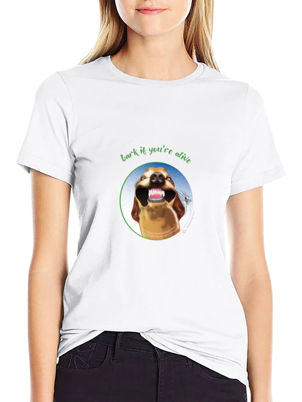 Bark If Youre Alive Graphic Tee