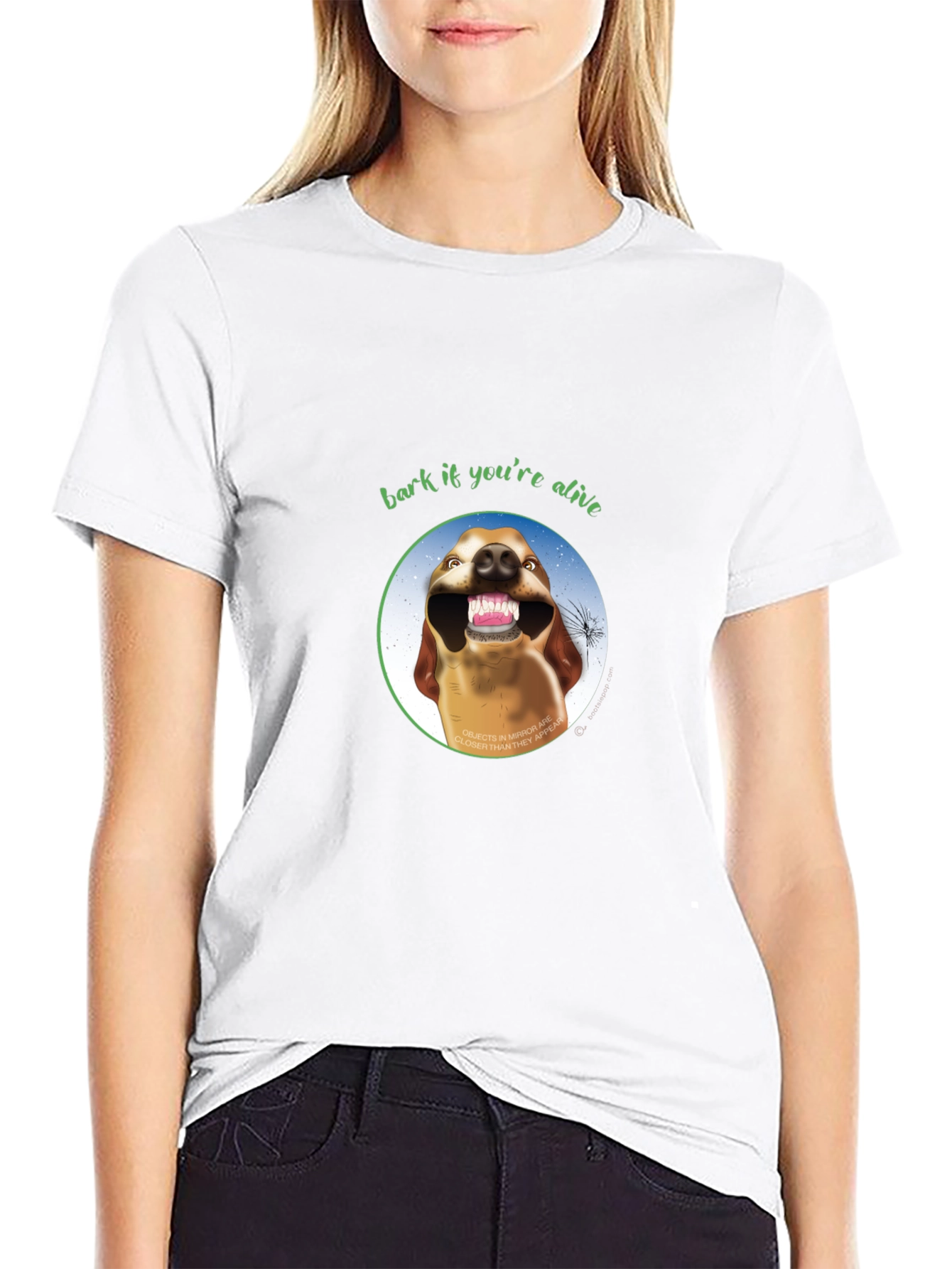 Bark If Youre Alive Graphic Tee
