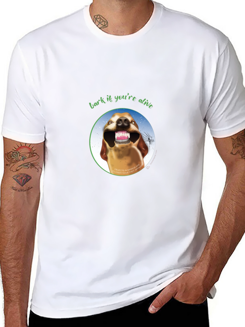 Bark If Youre Alive Graphic Tee