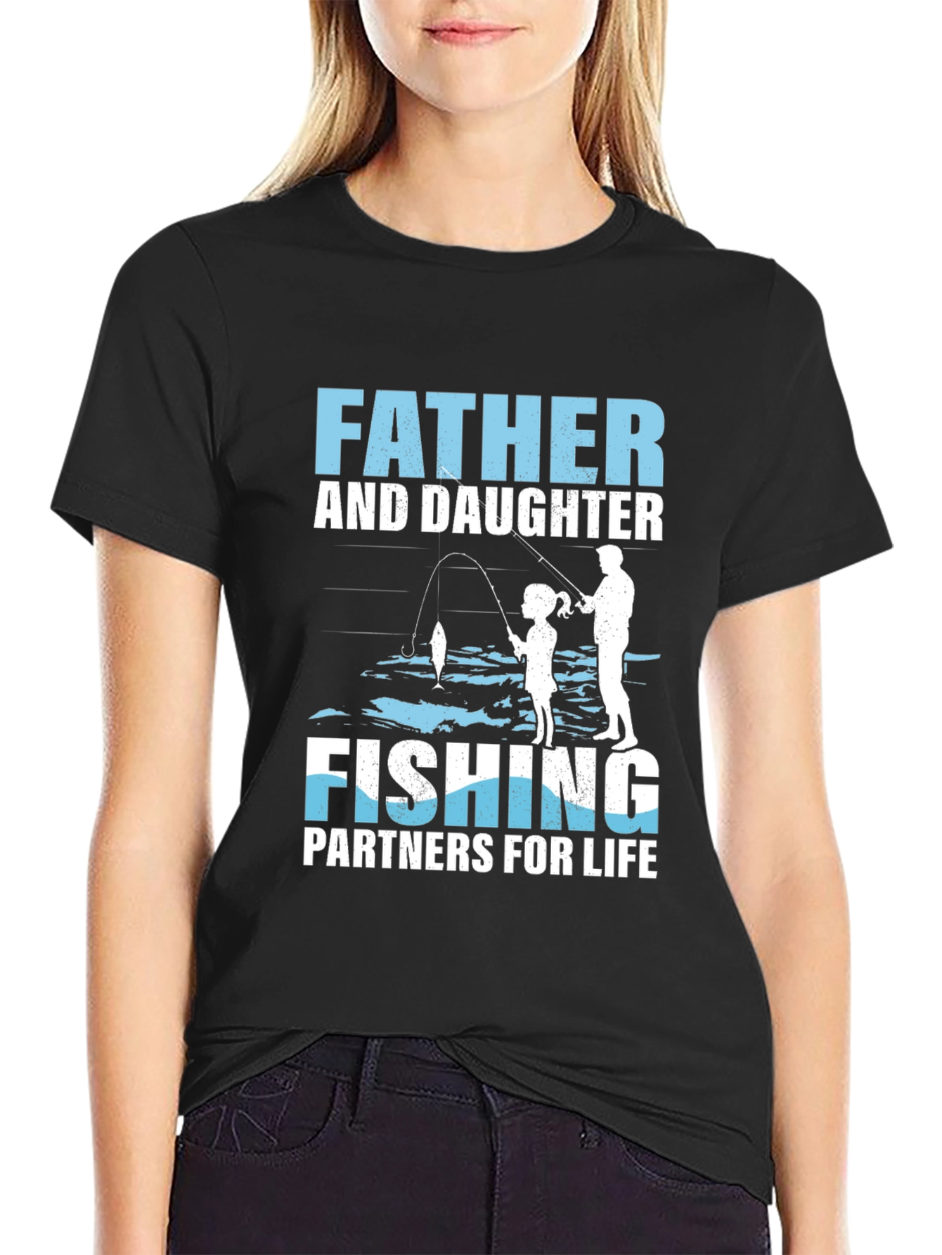Father & Daughter Fishing Partners T-Shirt