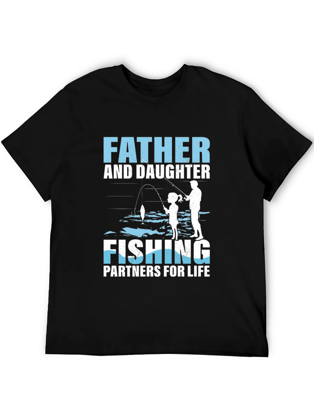 Father & Daughter Fishing Partners T-Shirt
