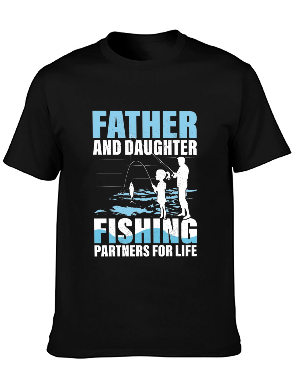 Father & Daughter Fishing Partners T-Shirt