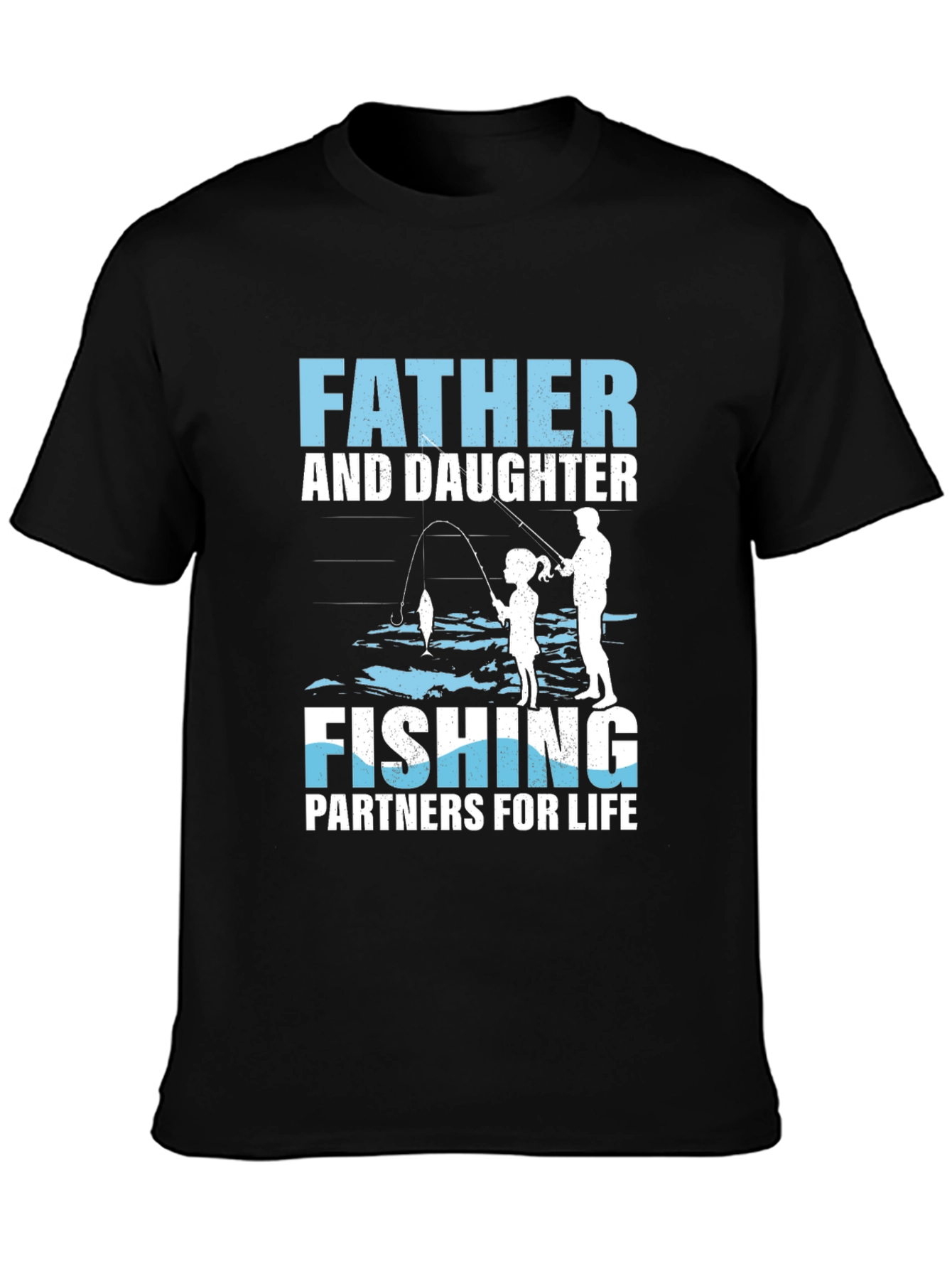 Father & Daughter Fishing Partners T-Shirt