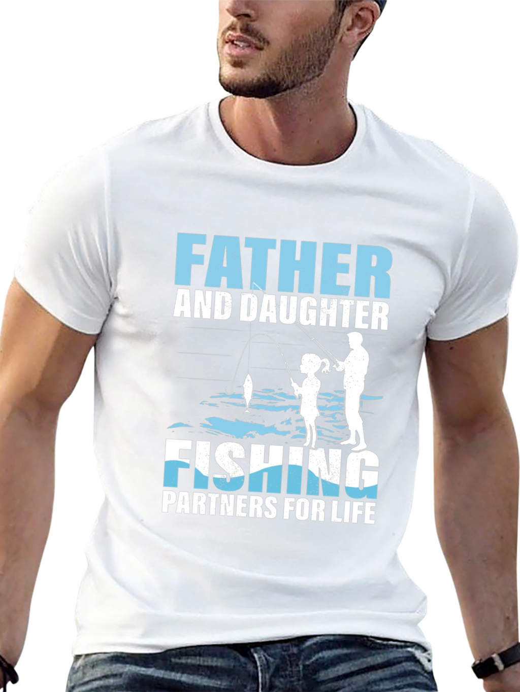 Father & Daughter Fishing Partners T-Shirt