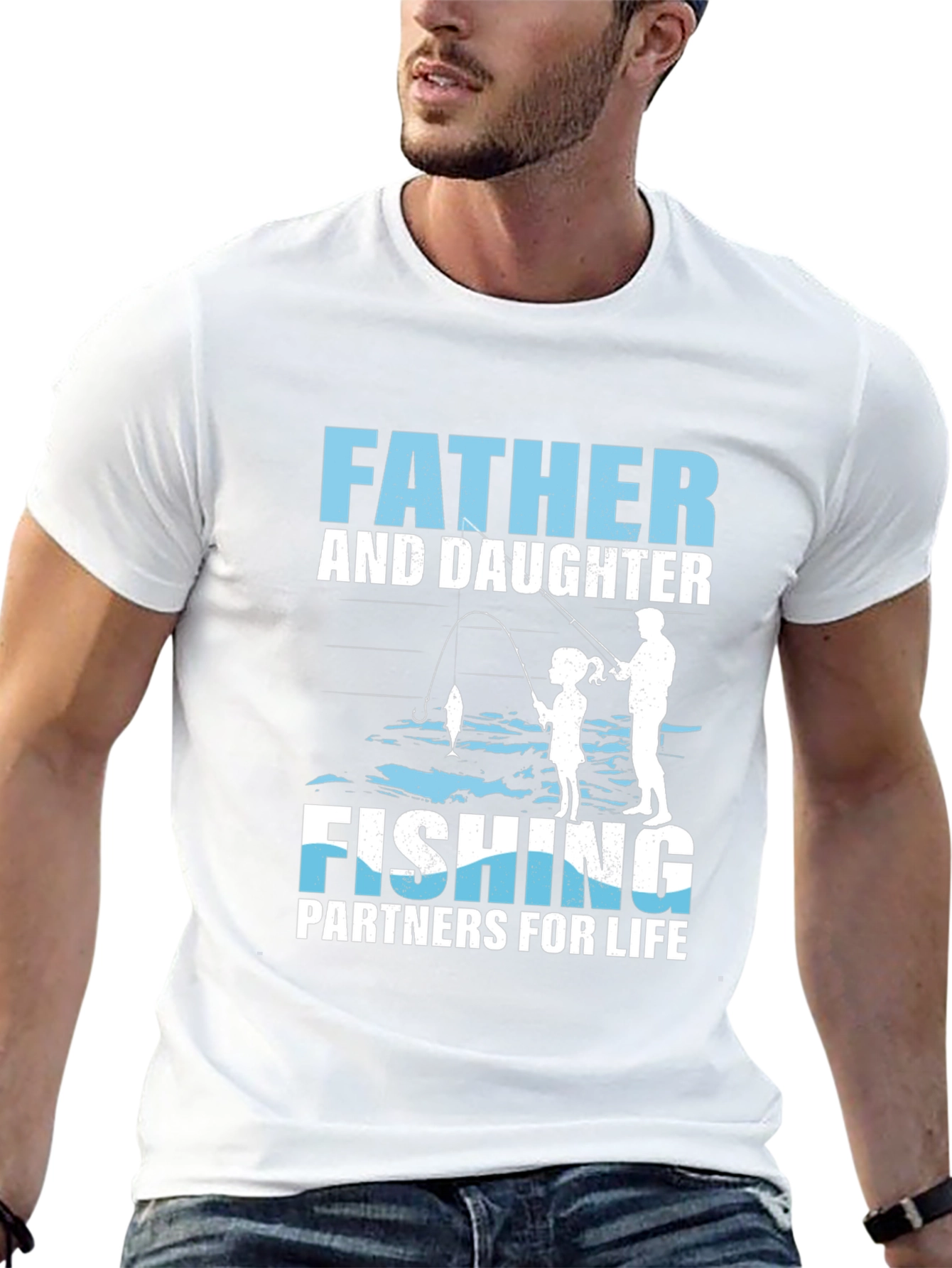 Father & Daughter Fishing Partners T-Shirt