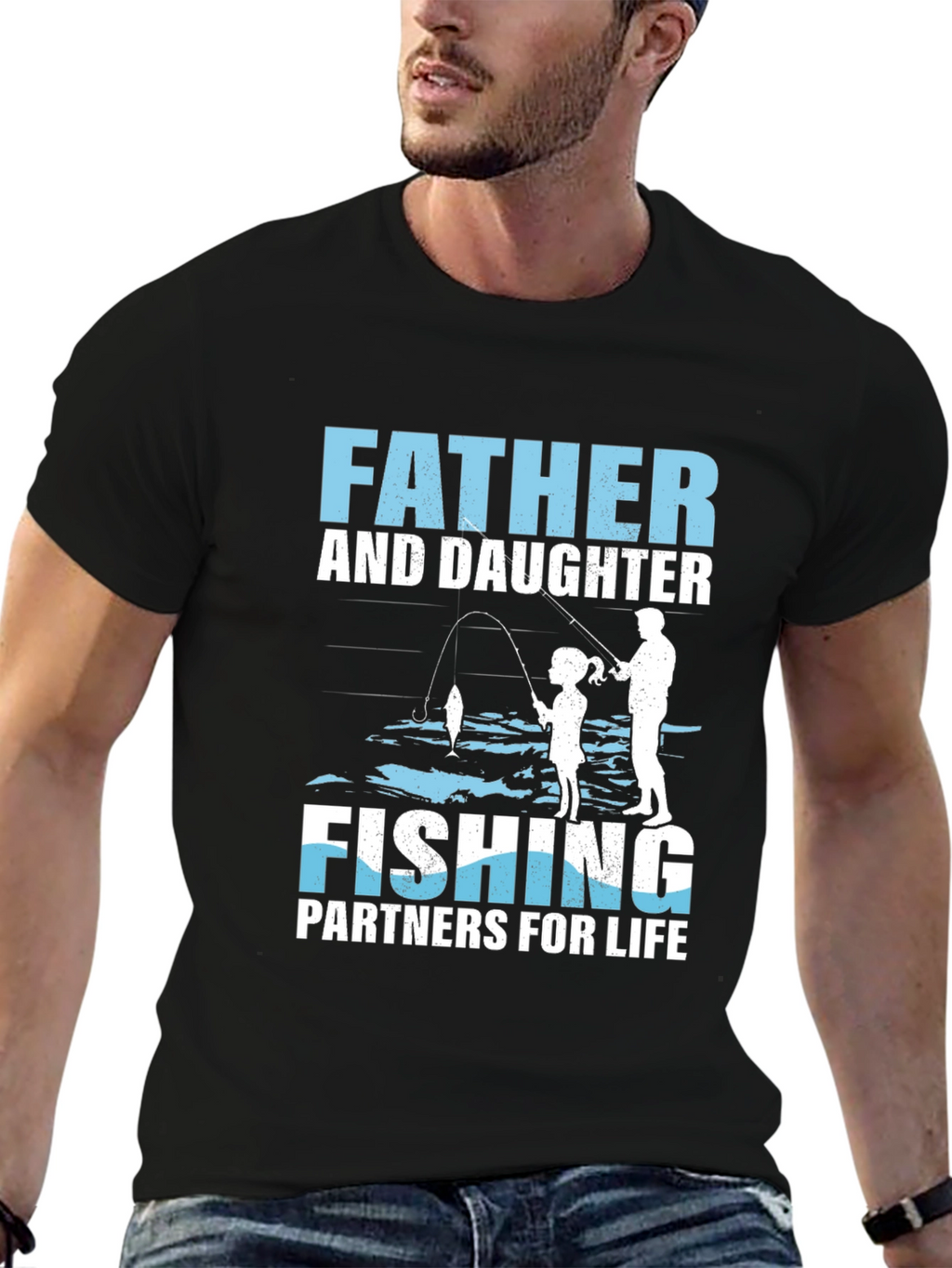 Father & Daughter Fishing Partners T-Shirt