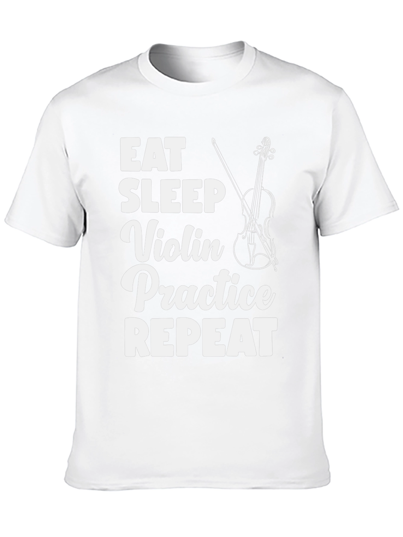 Eat Sleep Violin Practice T-Shirt Musician Gift