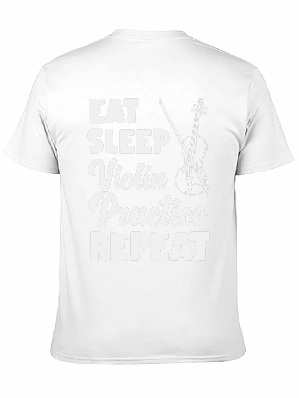 Eat Sleep Violin Practice T-Shirt Musician Gift