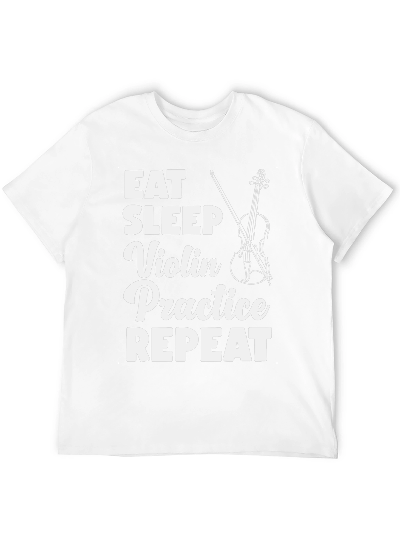 Eat Sleep Violin Practice T-Shirt Musician Gift