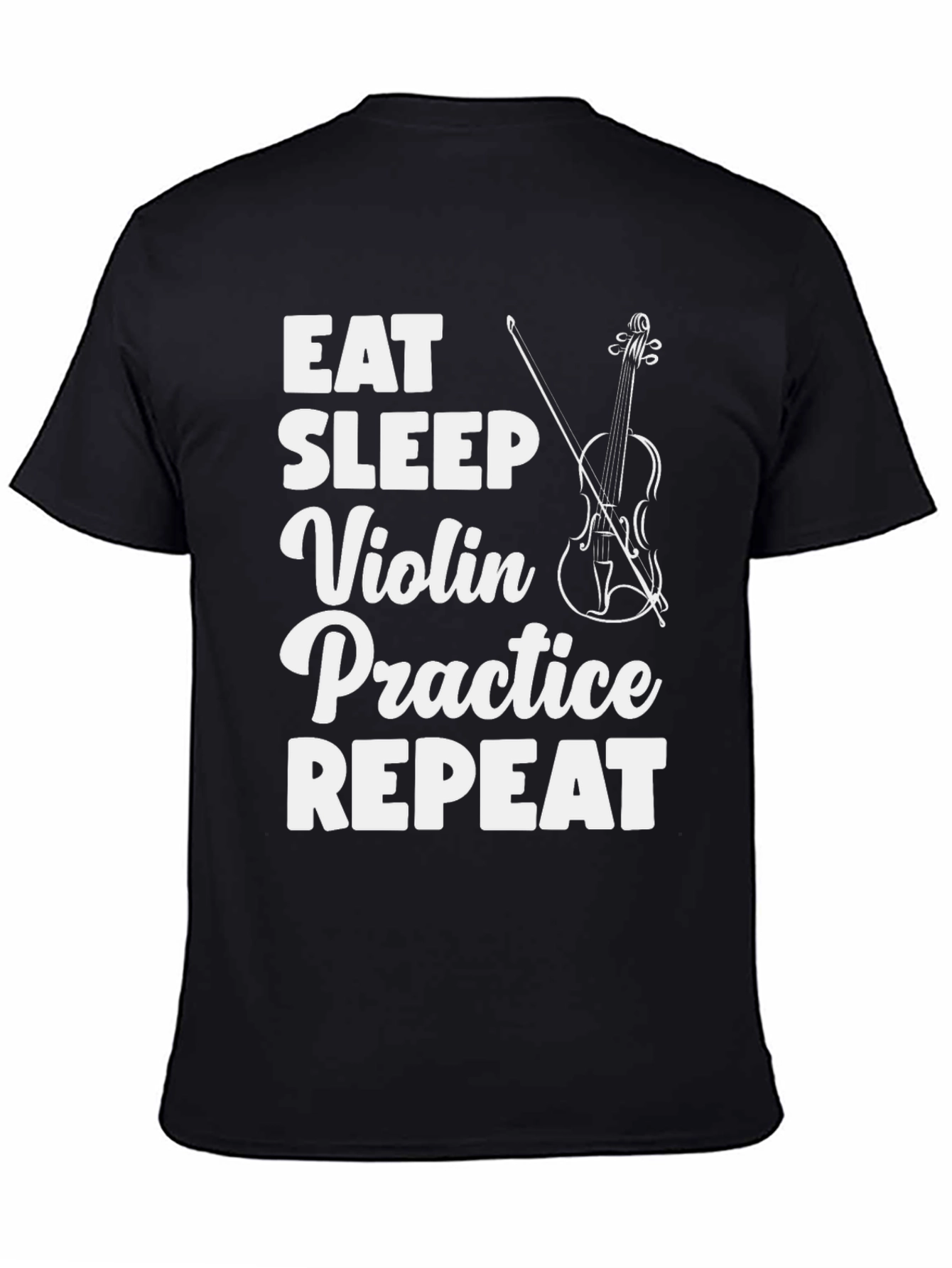 Eat Sleep Violin Practice T-Shirt Musician Gift