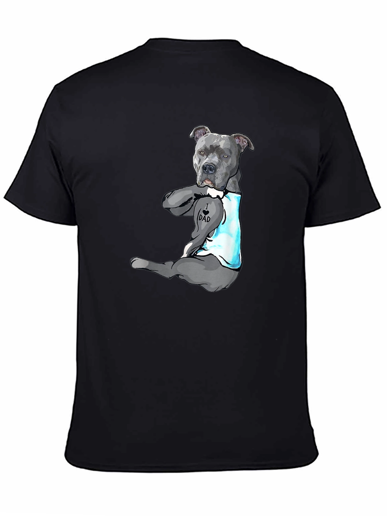 I Heart Dad Dog Graphic Tee