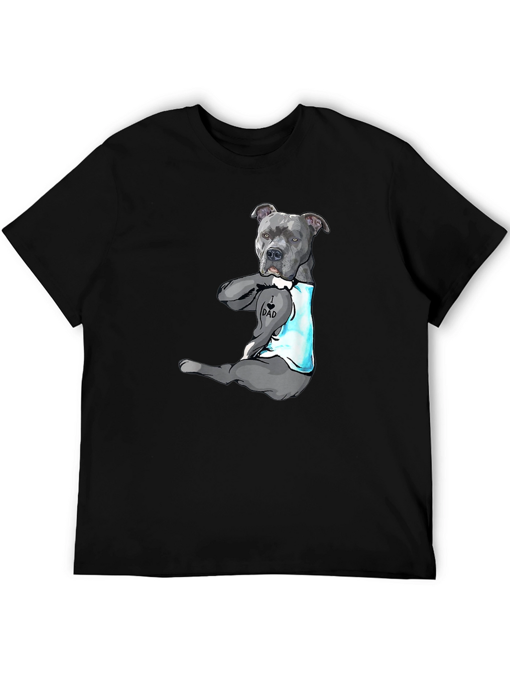 I Heart Dad Dog Graphic Tee