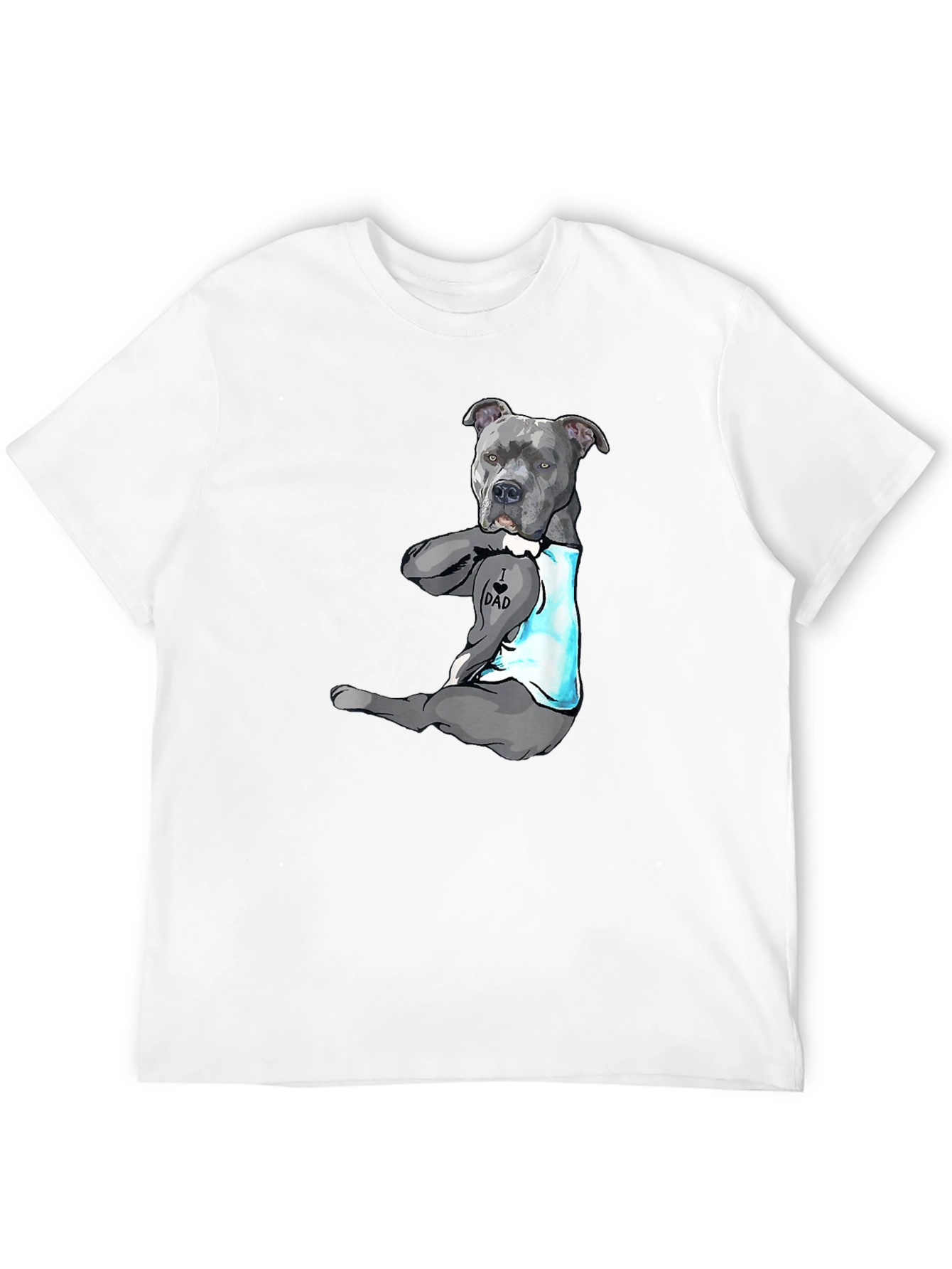 I Heart Dad Dog Graphic Tee