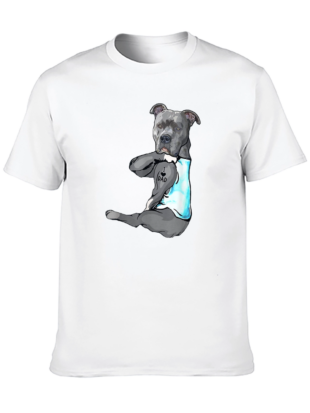 I Heart Dad Dog Graphic Tee