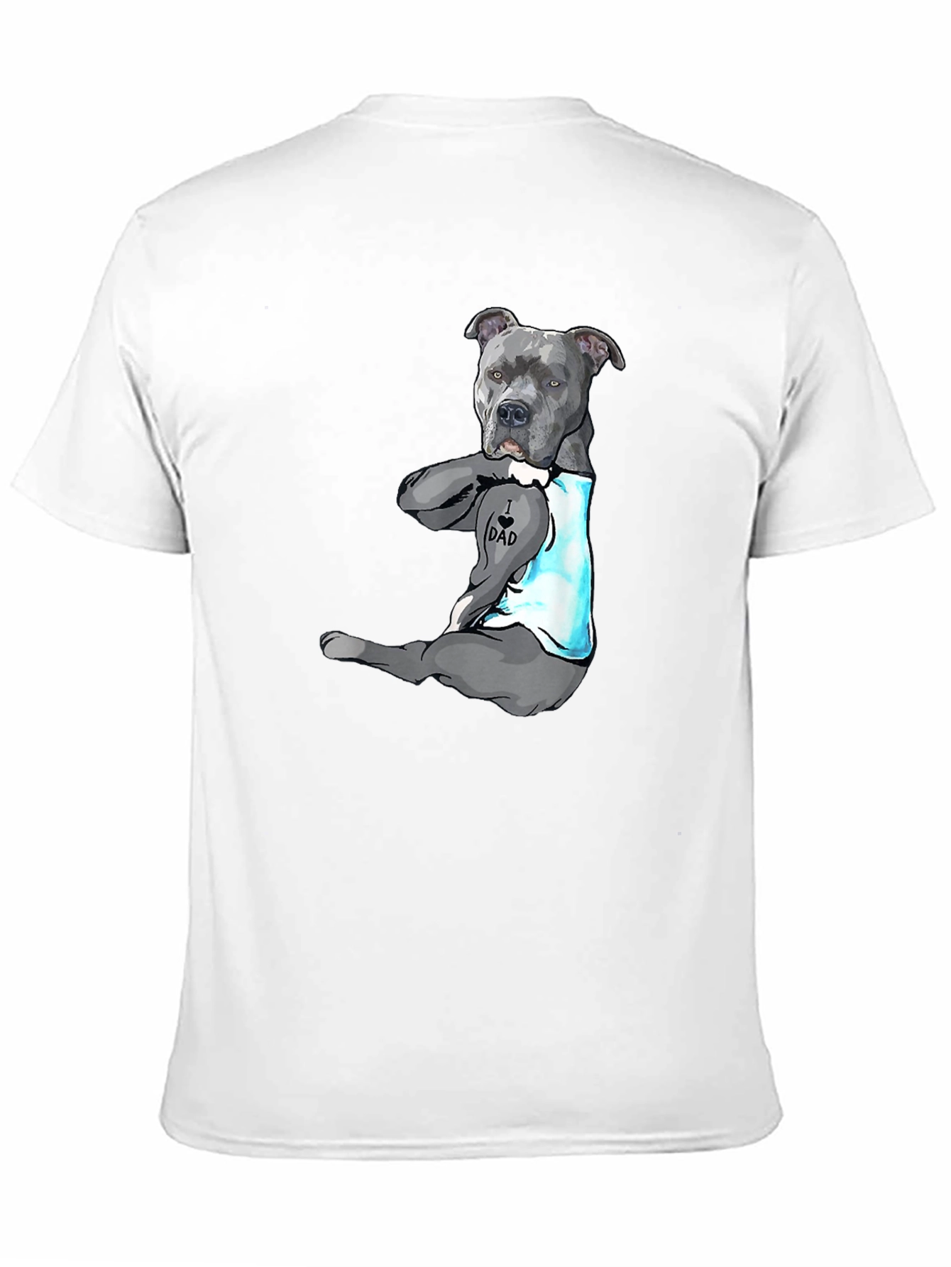 I Heart Dad Dog Graphic Tee