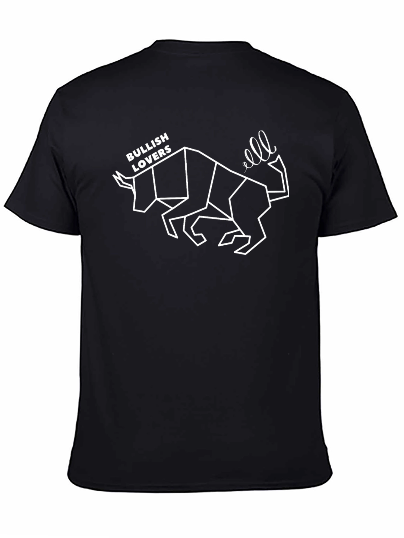 Bullish Lovers Graphic T-Shirt - Black