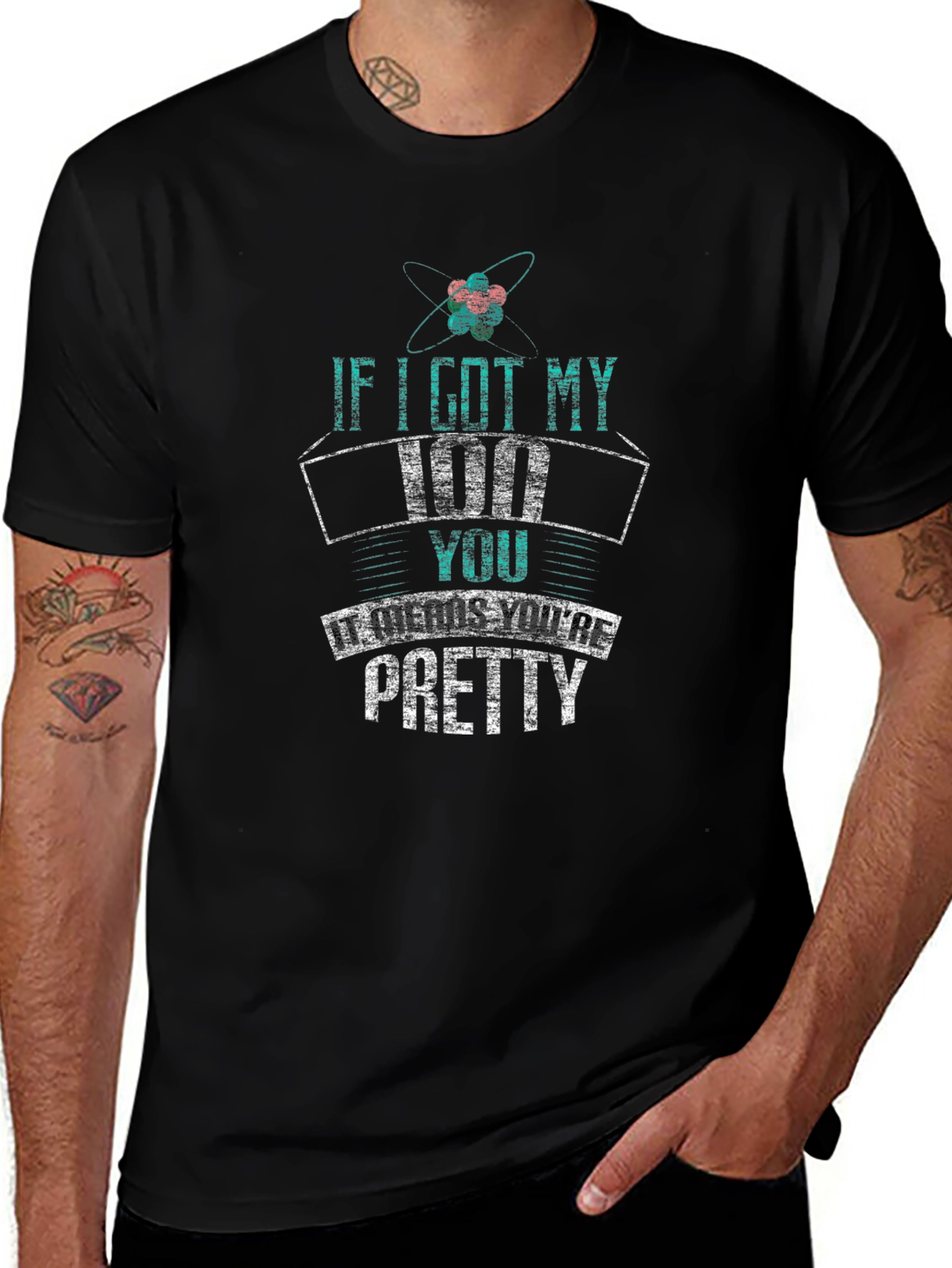 Funny Chemistry T-Shirt - If I Lost My Ion