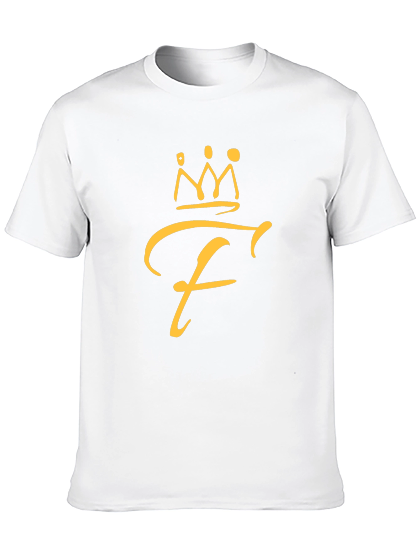 King Crown F Black T-Shirt