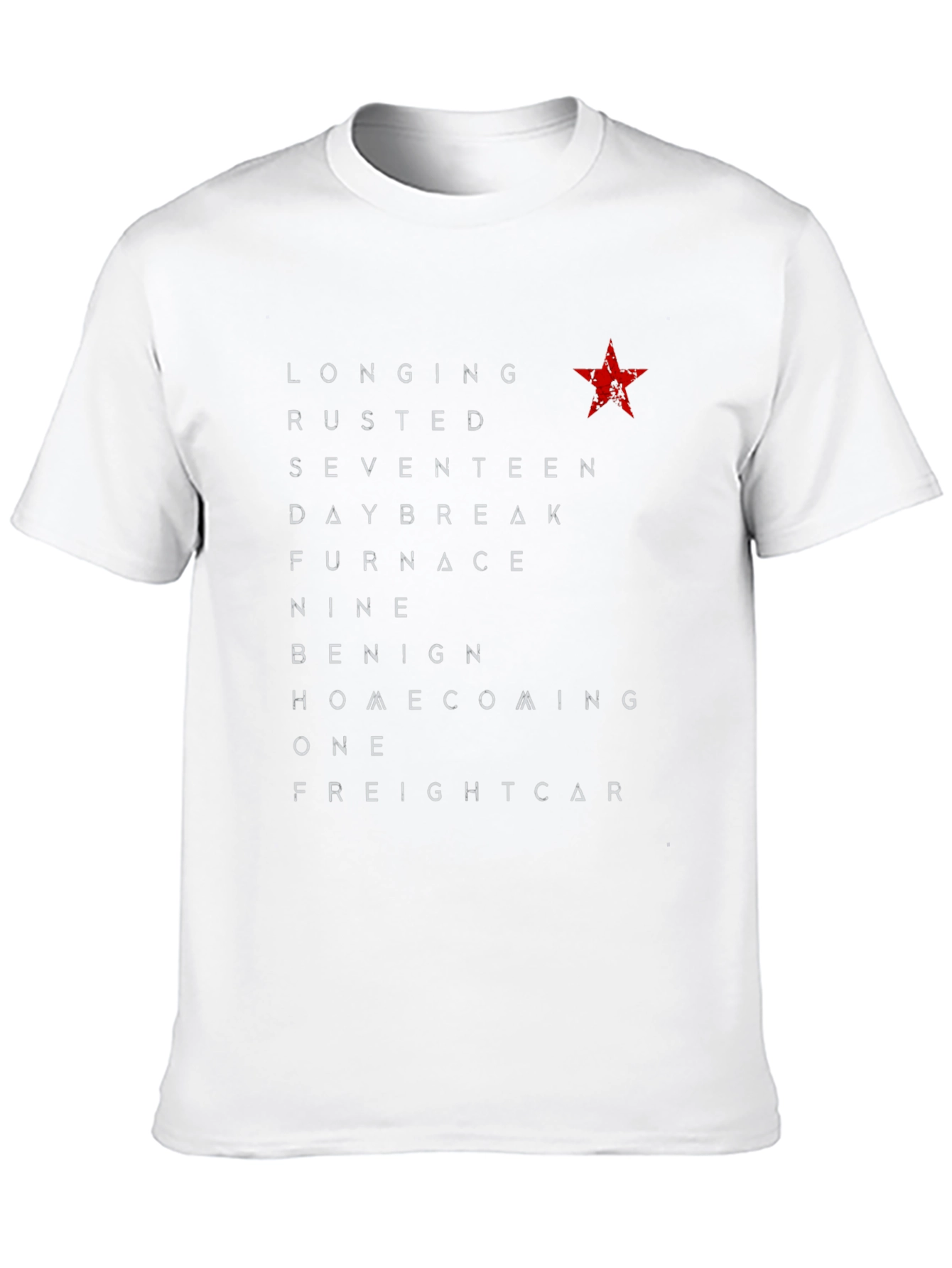 Longing Rusted T-Shirt - Winter Soldier Inspired