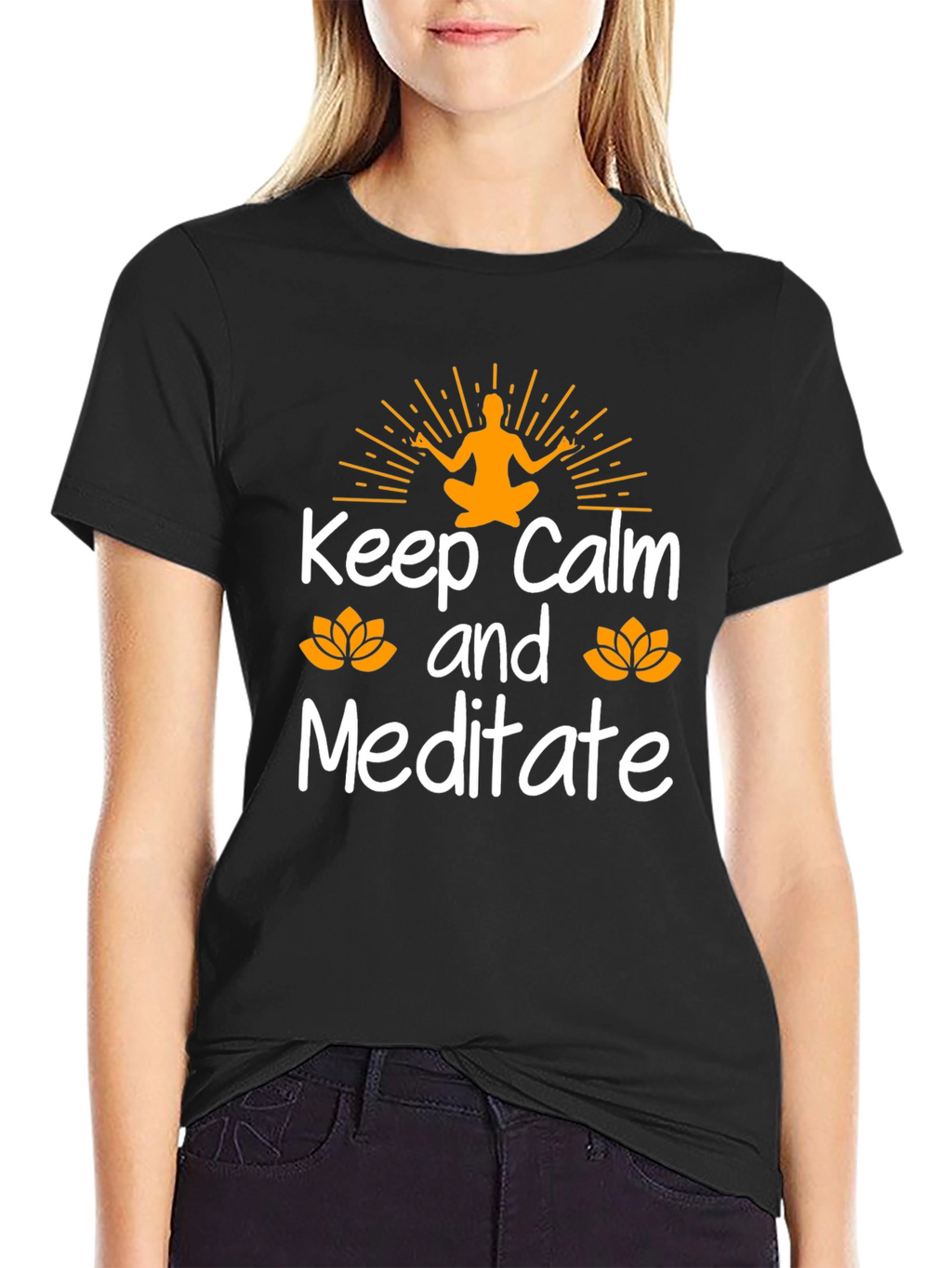 Keep Calm Meditate T-Shirt