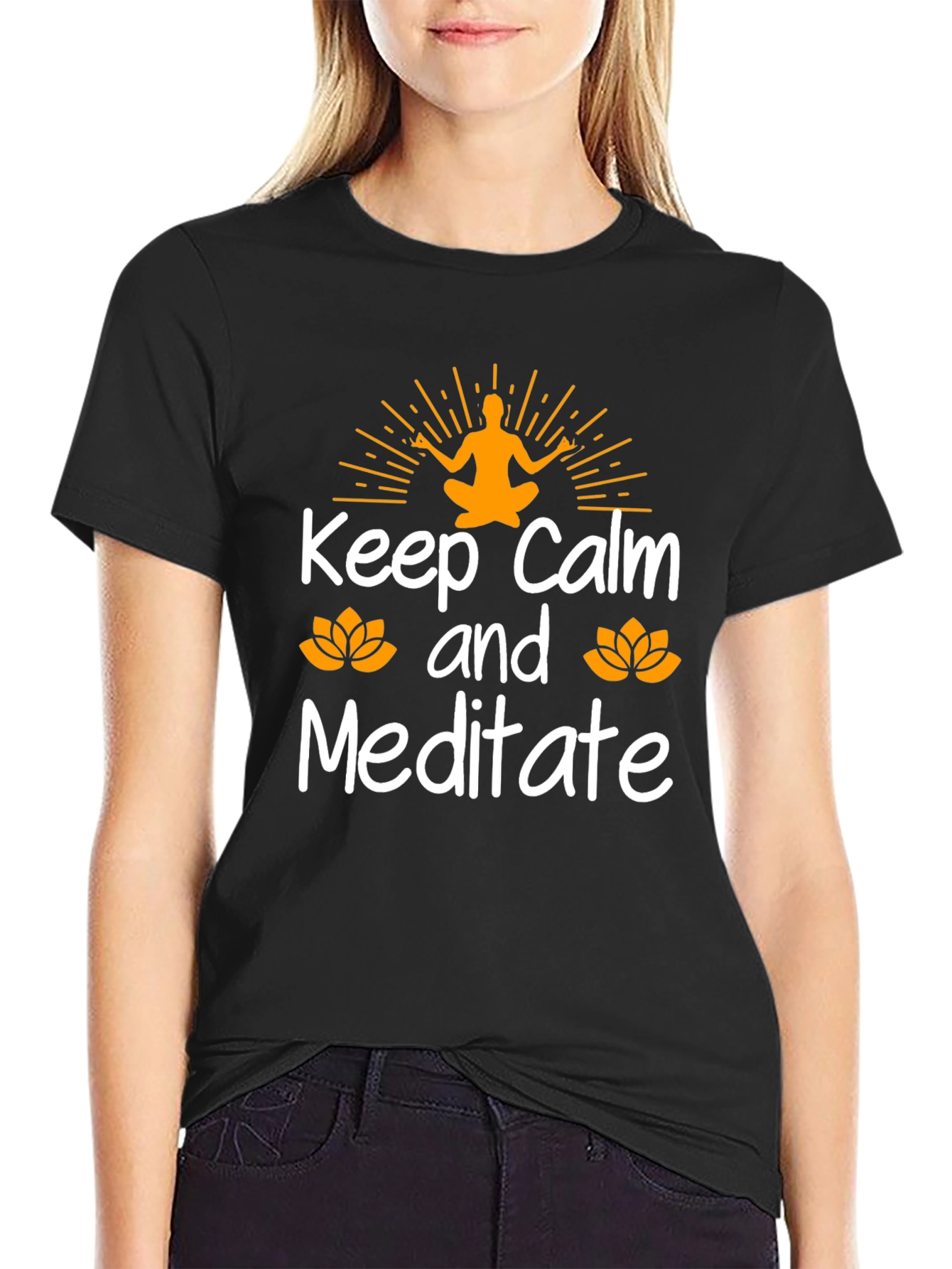 Keep Calm Meditate T-Shirt