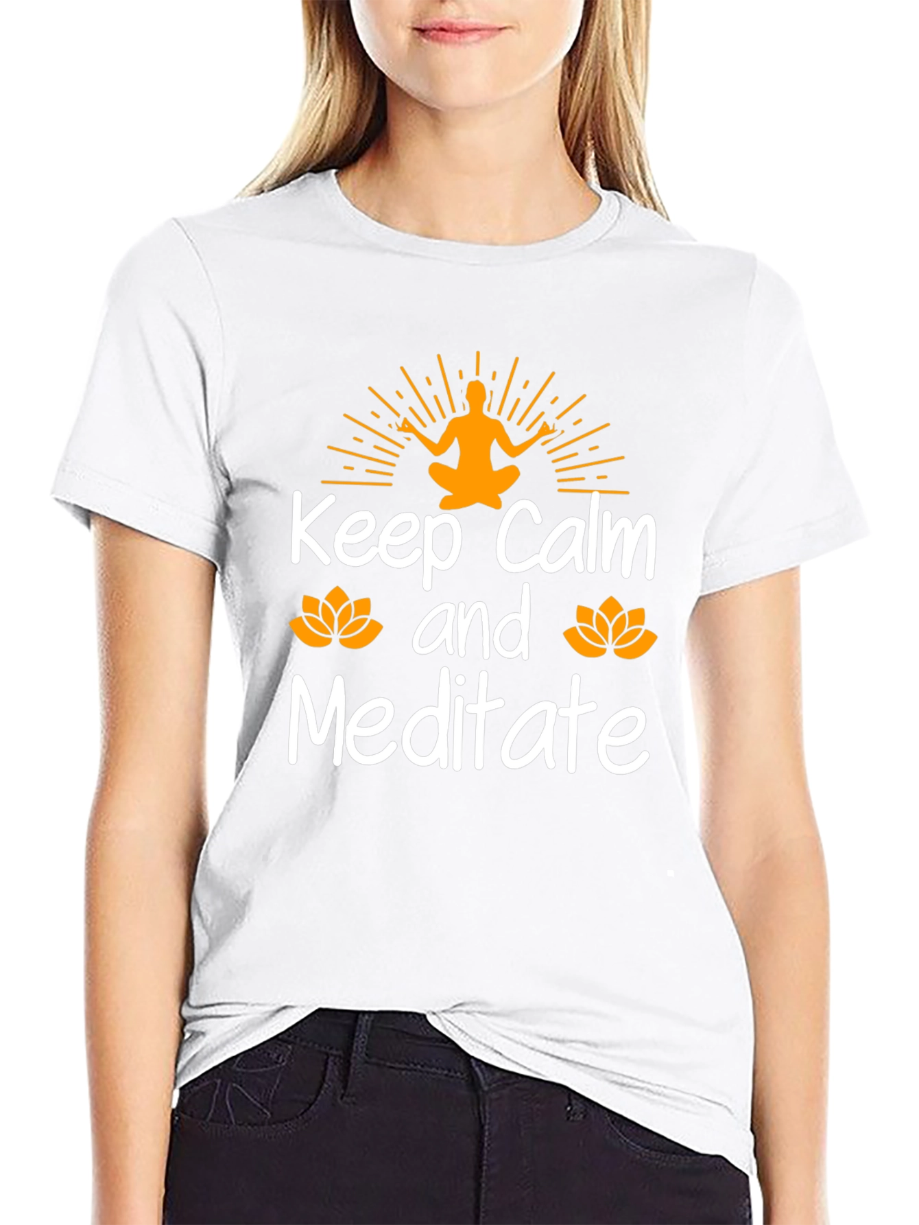 Keep Calm Meditate T-Shirt