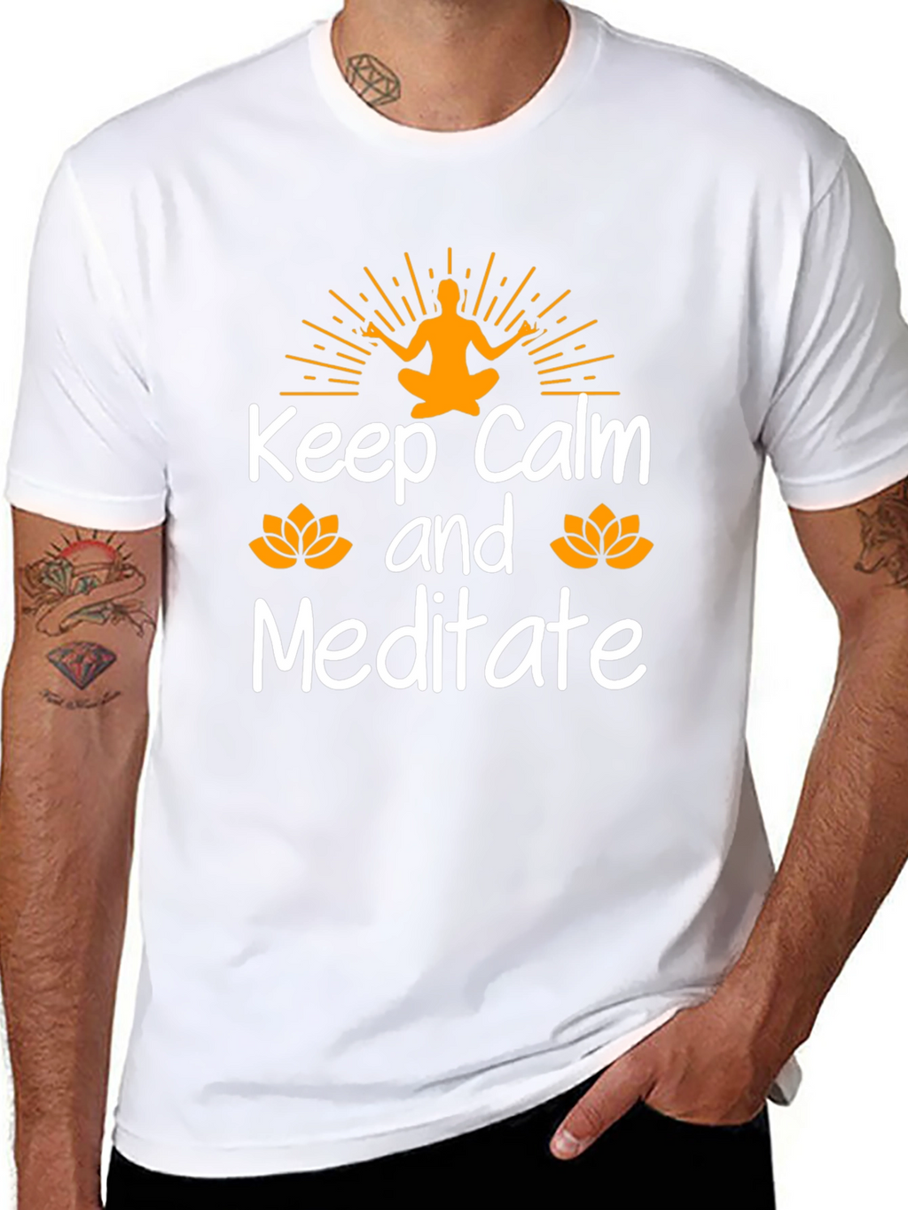 Keep Calm Meditate T-Shirt