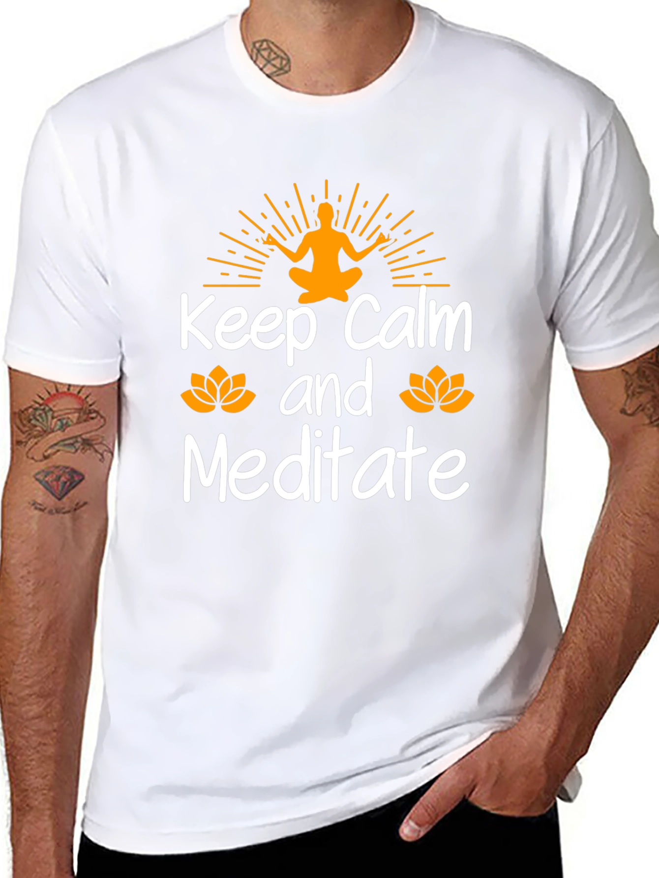 Keep Calm Meditate T-Shirt