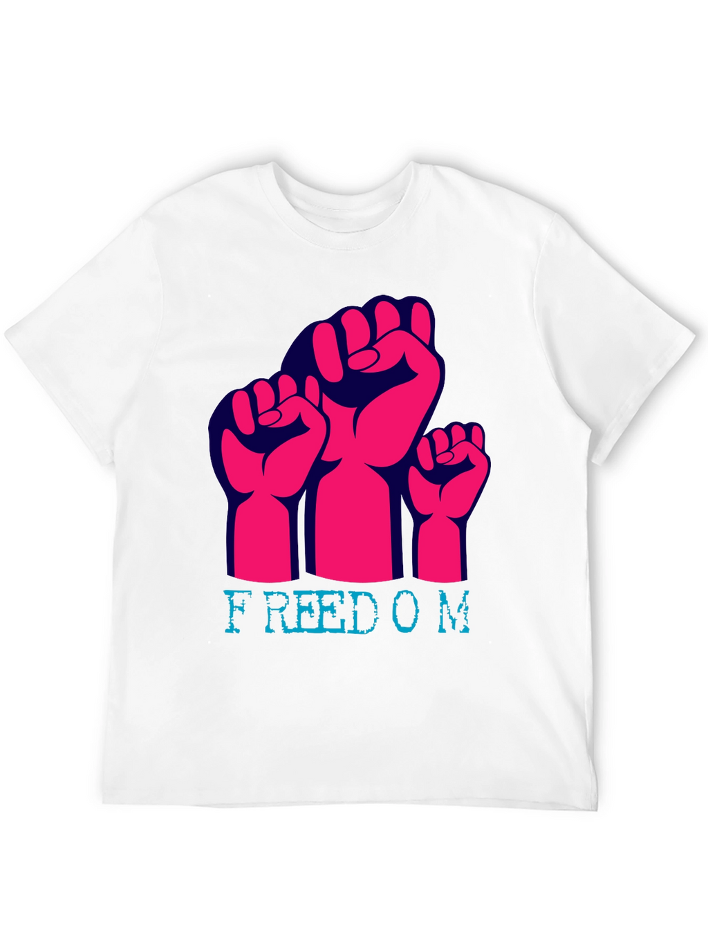 Freedom Fist Graphic Tee - Black