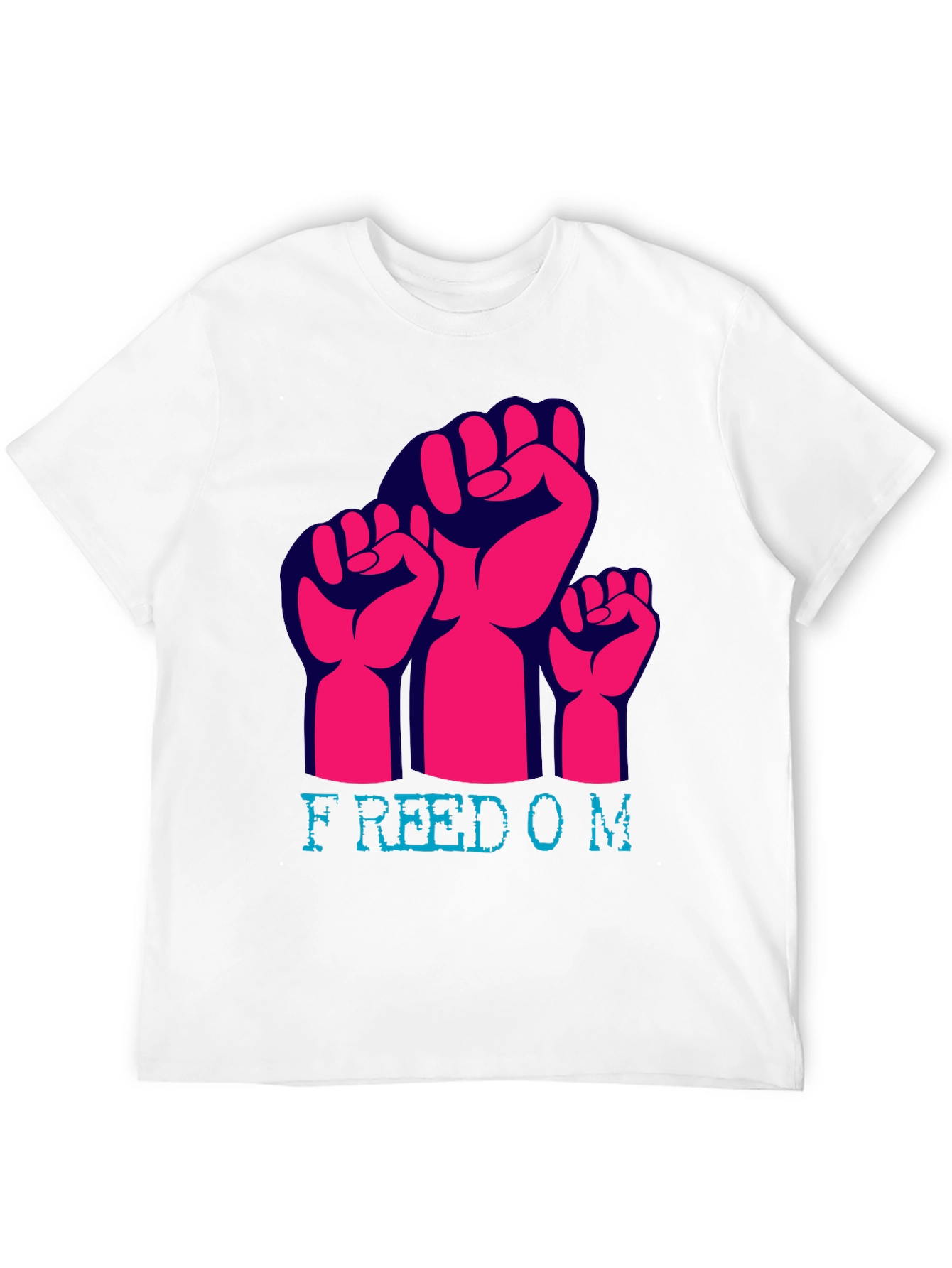Freedom Fist Graphic Tee - Black