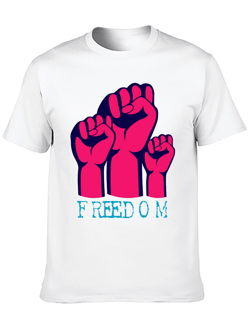 Freedom Fist Graphic Tee - Black