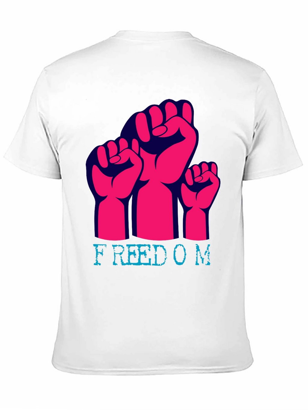 Freedom Fist Graphic Tee - Black
