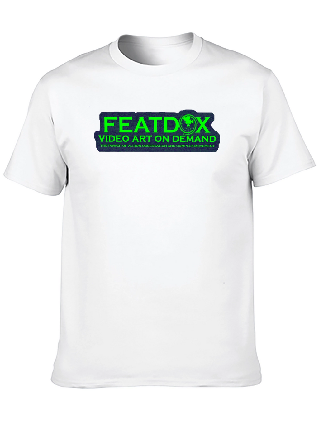Featdox Video Art on Demand Black T-Shirt