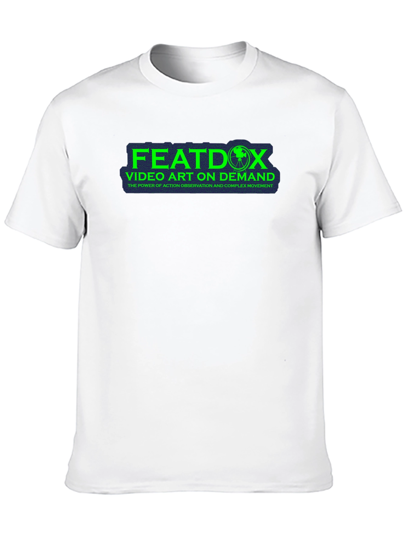 Featdox Video Art on Demand Black T-Shirt