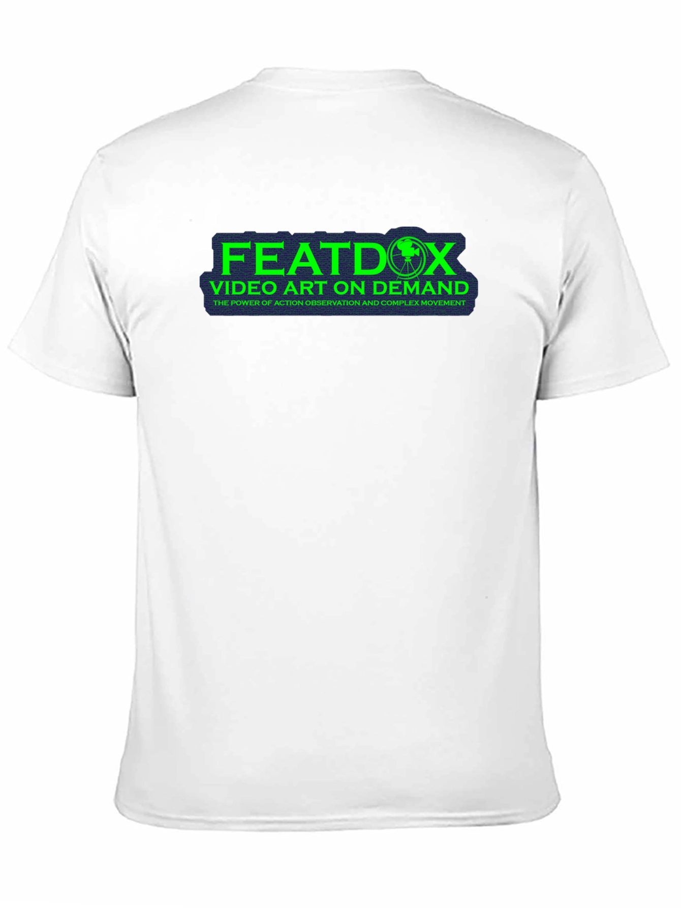 Featdox Video Art on Demand Black T-Shirt