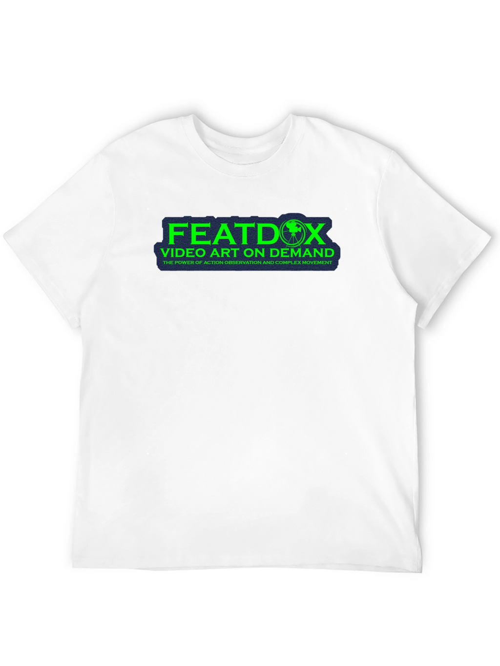 Featdox Video Art on Demand Black T-Shirt
