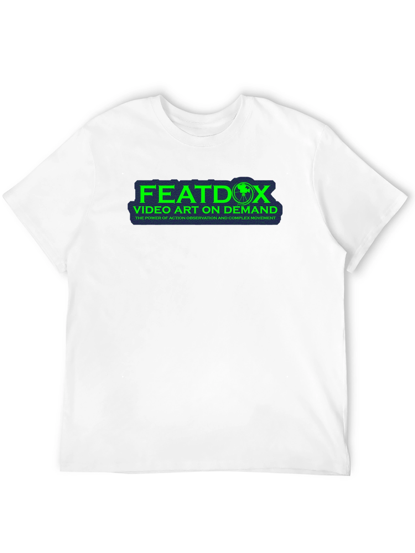 Featdox Video Art on Demand Black T-Shirt