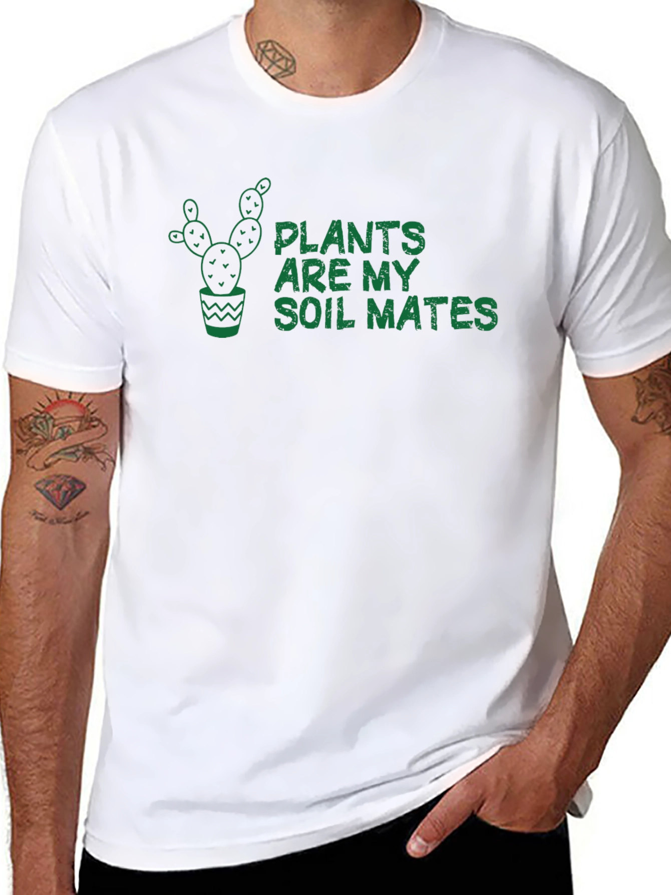 Plants Are My Soil Mates Graphic Tee