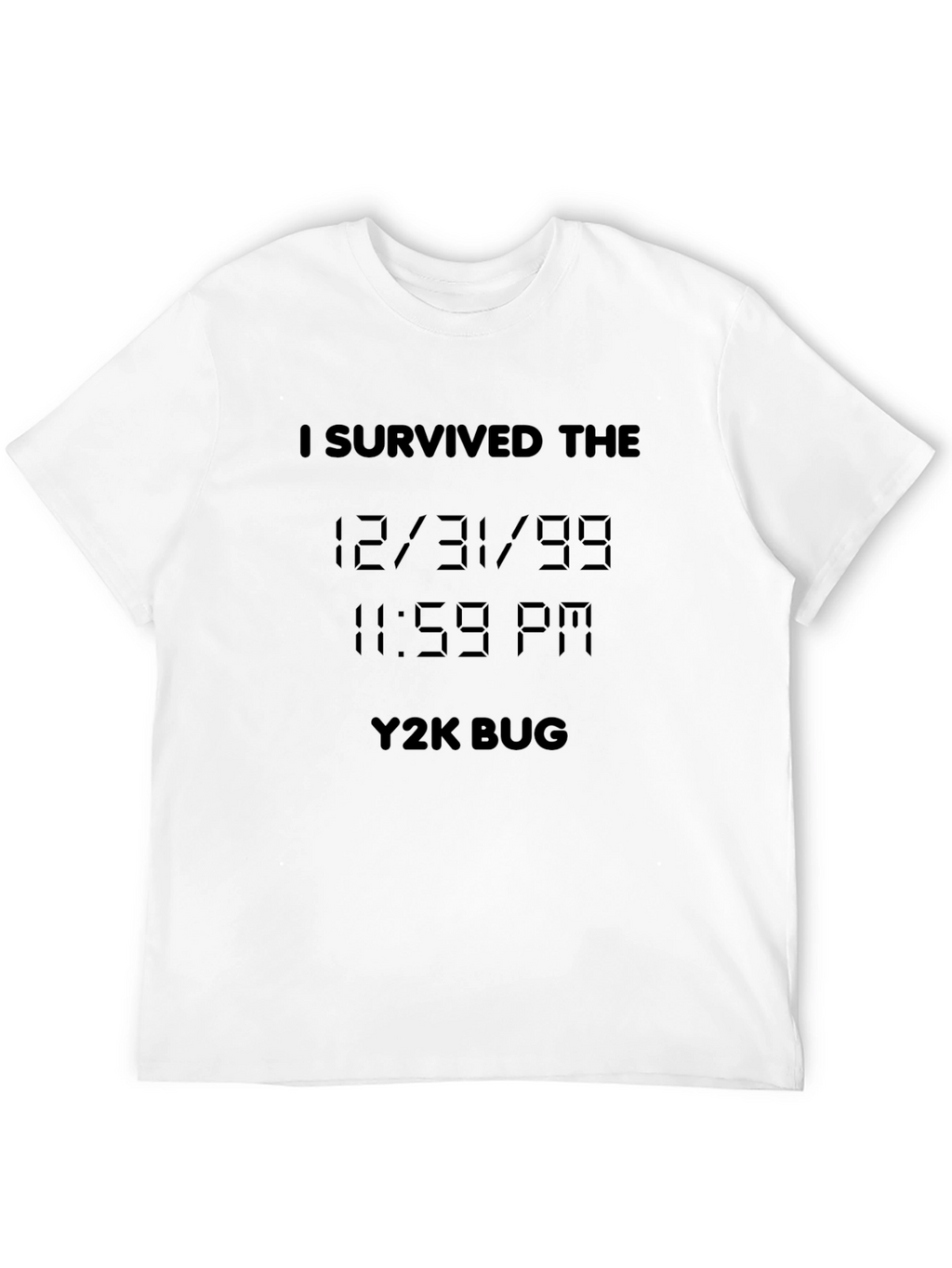 I Survived Y2K Bug Graphic Tee