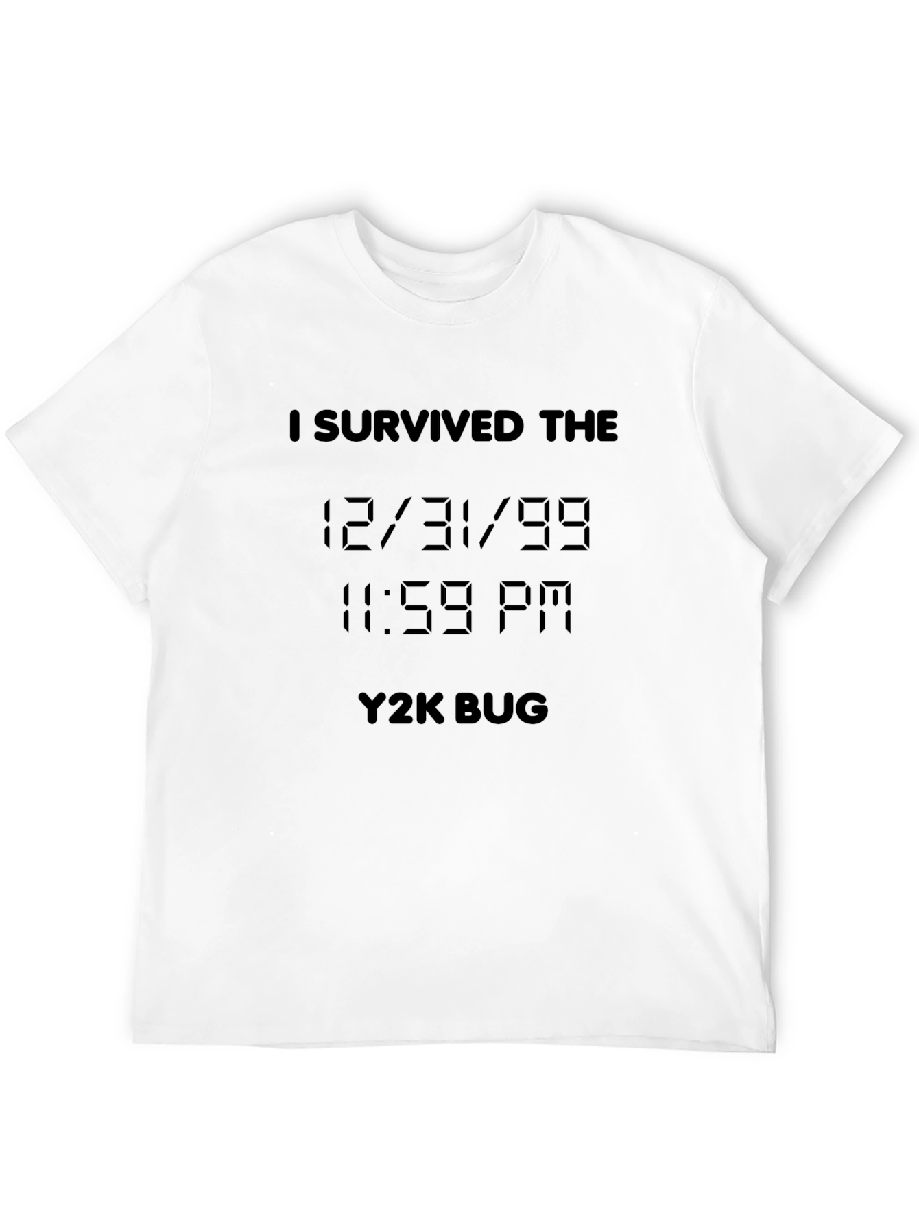 I Survived Y2K Bug Graphic Tee