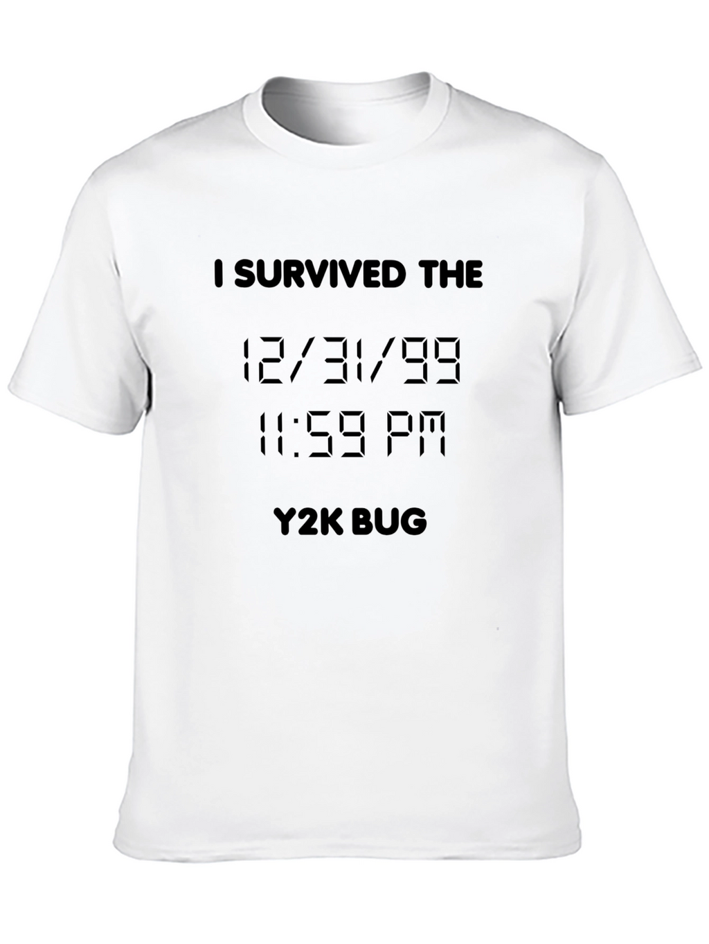 I Survived Y2K Bug Graphic Tee