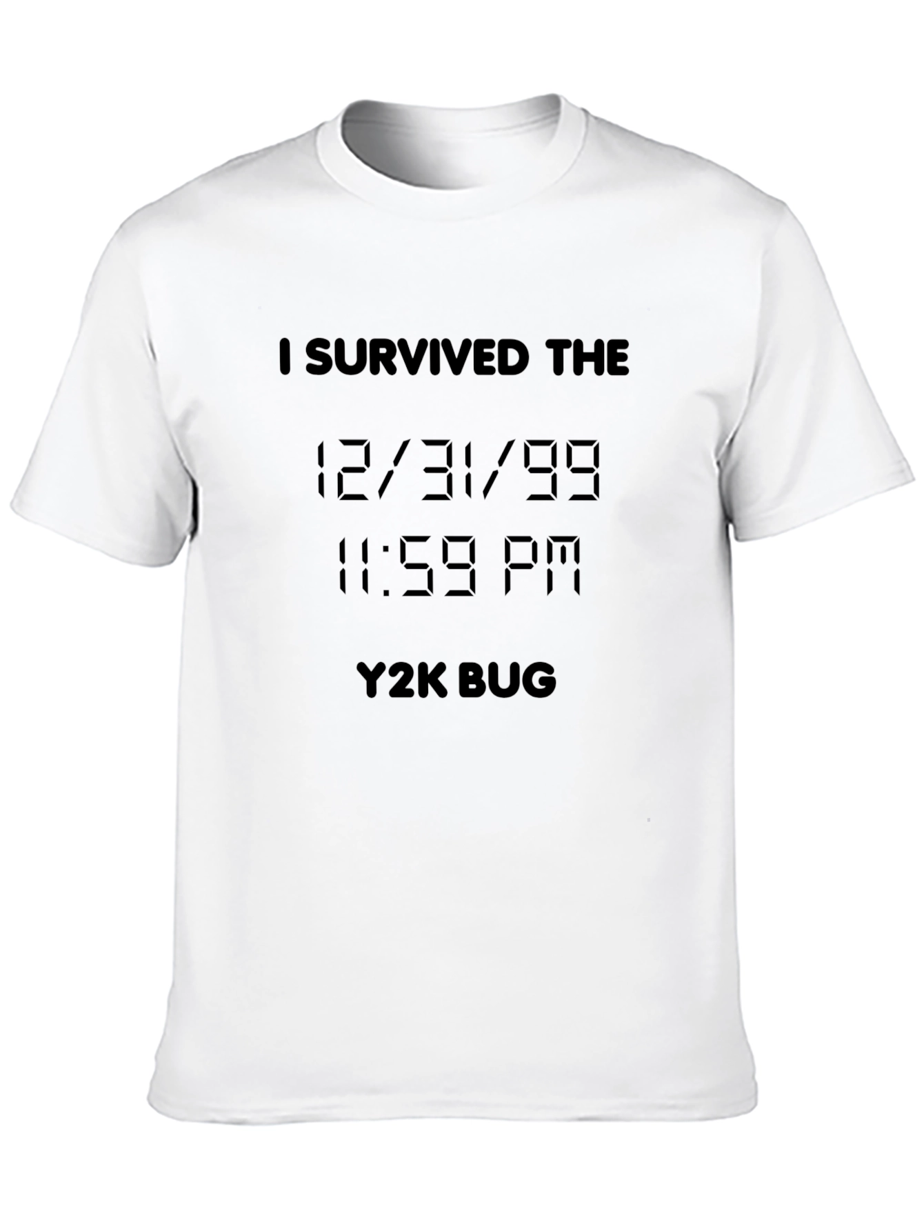 I Survived Y2K Bug Graphic Tee