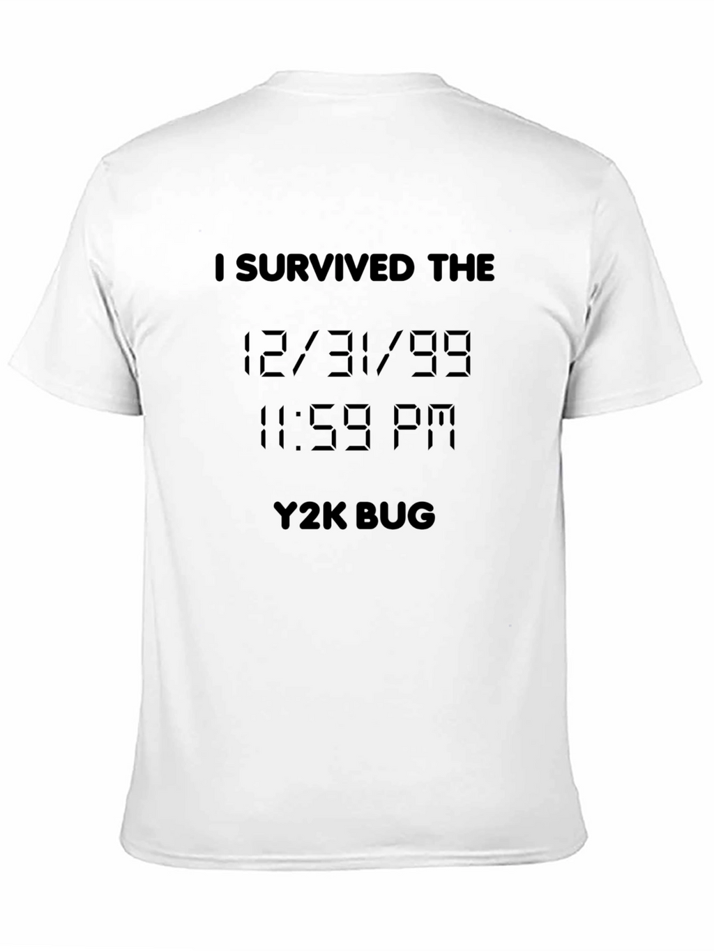 I Survived Y2K Bug Graphic Tee