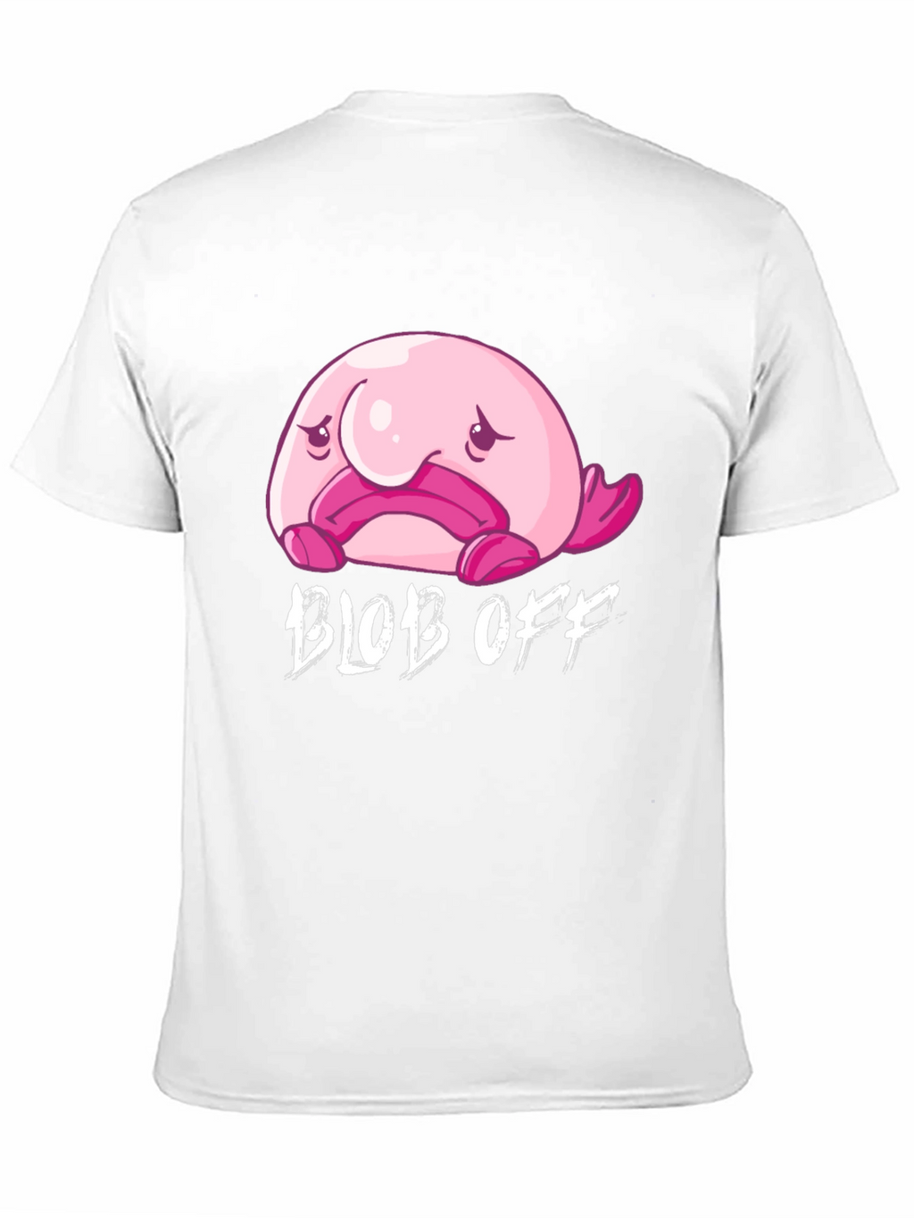 Blob Off Funny Graphic T-Shirt
