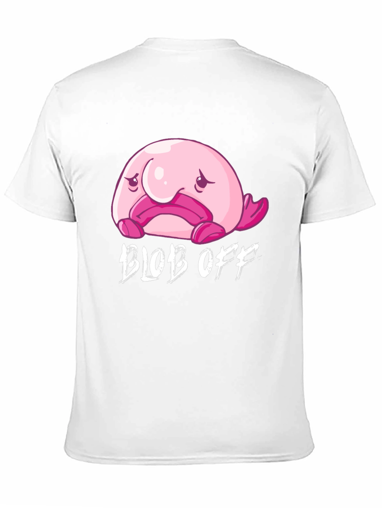 Blob Off Funny Graphic T-Shirt