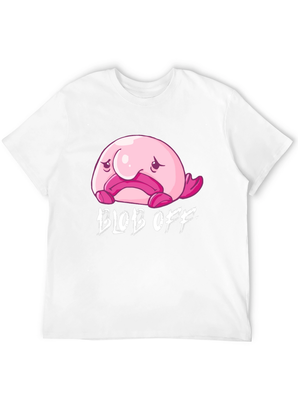 Blob Off Funny Graphic T-Shirt